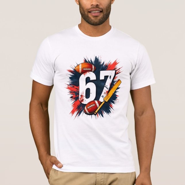 Camiseta  67 Bold Urban T-Shirt (Anverso)