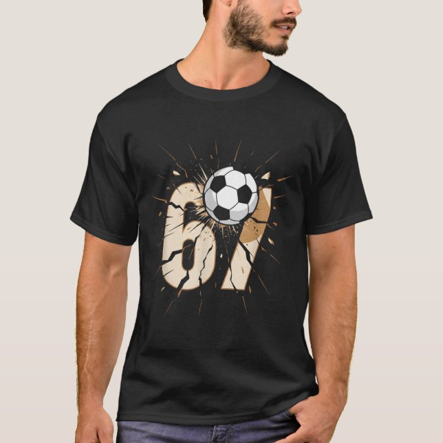 Camiseta 67 Brainrot Youth Soccer Drip - Funny Kids 67  (Anverso)