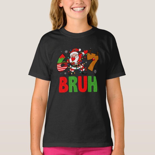 Camiseta 67 Bruh Seis Siete Alpha jerga (Anverso)