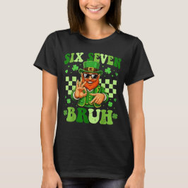 Camiseta 67 Bruh St Patricks Day Leprechaun Six Seven Meme 
