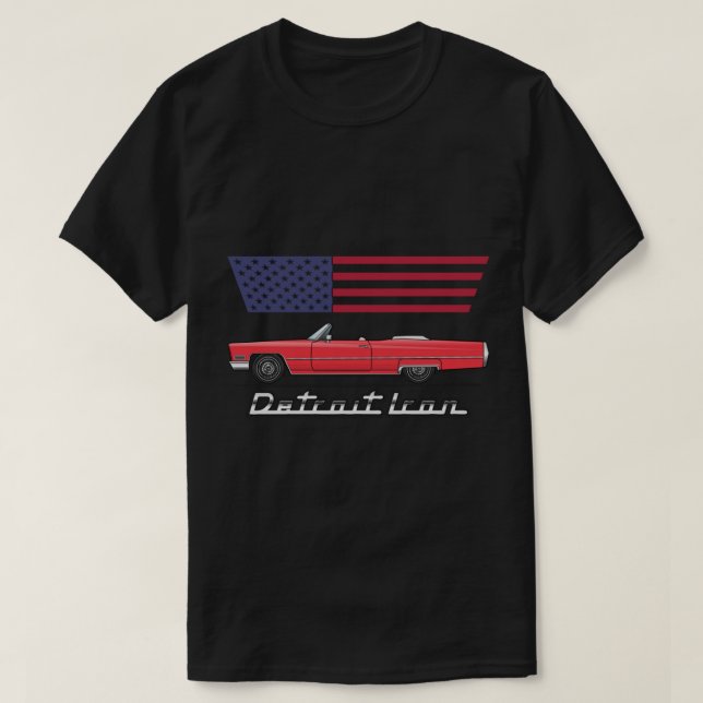 Camiseta 67 Cadillac Rojo 67 (Diseño del anverso)