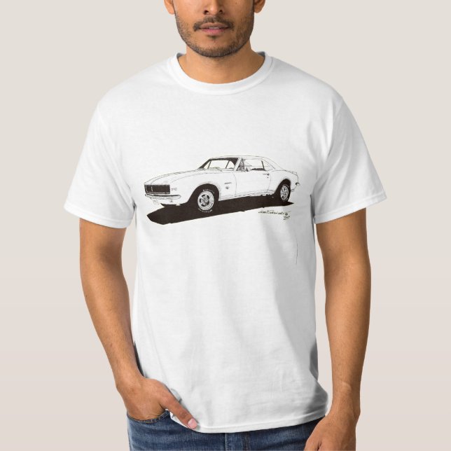 Camiseta '67 Camaro RS (trasero) y (frente) (Anverso)