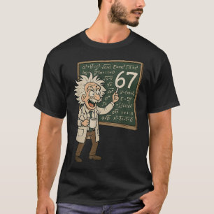 Camiseta 67 Chiste de matemáticas Profesor divertido Genial