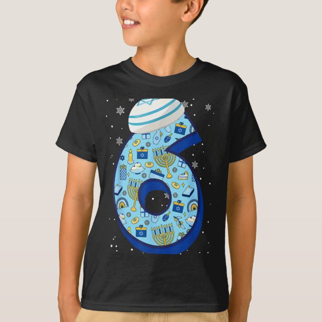 Camiseta 67 Couple Hanukkah Matching Six Seven Meme Jewish  (Anverso)