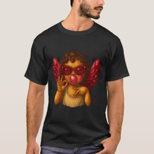 Camiseta 67 Cupido Chicle Ángel Gem Estilo San Valentín Est