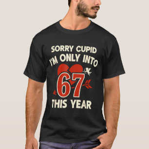 Camiseta 67 Cupido Meme de San Valentín, Gráfico Anti-San V