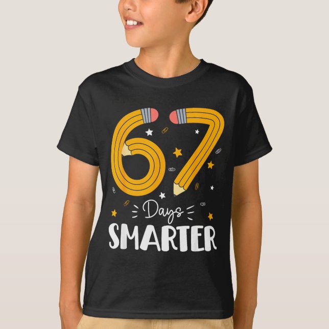 Camiseta 67 Days Smarter Gen Alpha Slang 67 Meme Teachers S (Anverso)