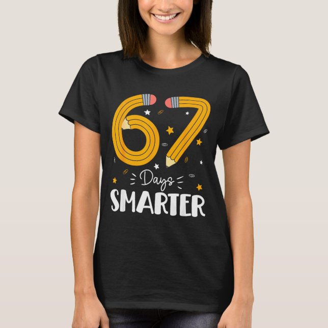 Camiseta 67 Days Smarter Gen Alpha Slang 67 Meme Teachers S (Anverso)