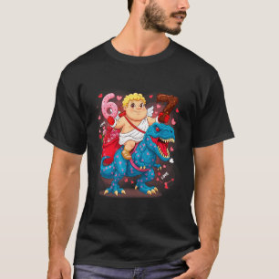 Camiseta 67 Día de San Valentín T-rex Meme Divertido Cupido