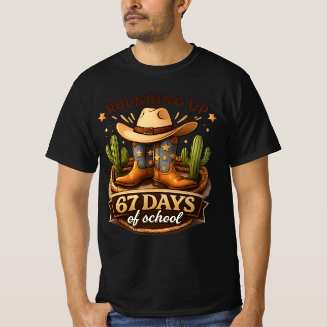 Camiseta 67 Días de Escuela (Anverso)