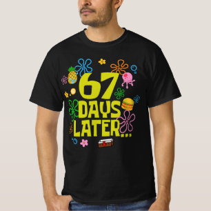 Camiseta 67 Días Después 67º Día de Escuela 