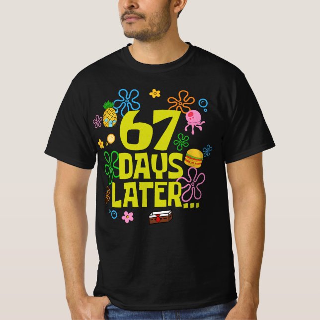Camiseta 67 Días Después 67º Día de Escuela  (Anverso)