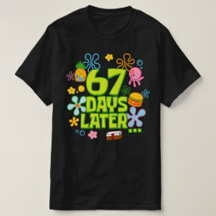 Camiseta 67 Días Después 67º Día de Escuela l Seis Siete Me