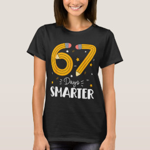 Camiseta 67 Días Más Inteligente Argot de Gen Alfa 67 Meme 