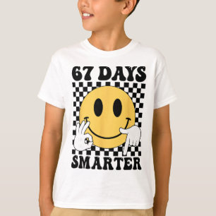 Camiseta 67 Días Más Inteligente Divertido Seis Siete 6 7 G
