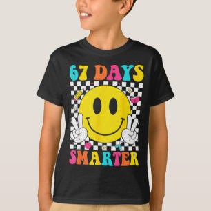 Camiseta 67 Días Más Inteligente Divertido Seis Siete 6 7 M