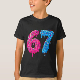 Camiseta 67 Disfraz Seis Siete Meme Número 6 7 En Ella Juve