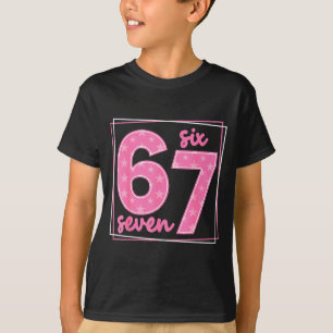 Camiseta 67 divertido número 67 meme de cumpleaños 