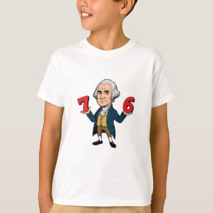 Camiseta 67 George Washington 7-6 Seis Siete Memes 67