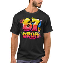 Camiseta 67 Graffiti | Camiseta gráfica de moda ur