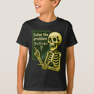 Camiseta 67 Halloween Matemáticas Divertido Seis Siete Meme