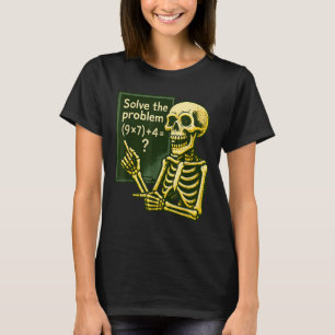 Camiseta 67 Halloween Math Funny Seis Siete Memes Brainrot