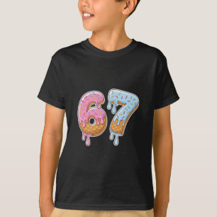 Camiseta 67 Helado 67 Meme Divertido Seis Siete Hombres Gen