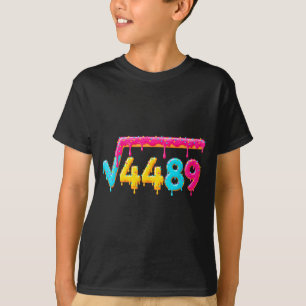 Camiseta 67 Helado Drip Meme Raíz Cuadrada 4489 Enseña Mate