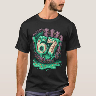 Camiseta 67 Helado Goteo Divertido Seis Siete Béisbol 
