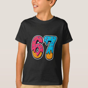 Camiseta 67 Helado Goteo Divertido Seis Siete Gen Alfa Meme