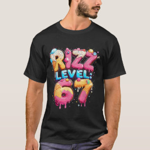 Camiseta 67 Helado Goteo Genial Meme Seis Siete Gen Alpha S