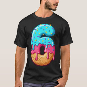 Camiseta 67 Helado Goteo Meme Divertido 6 7 Disfraz de Hall