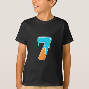 Camiseta 67 Helado Goteo Meme Divertido 6 7 Disfraz Pareja