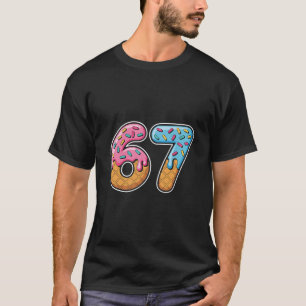 Camiseta 67 Helado Goteo Meme Divertido Seis Siete Gen Alfa