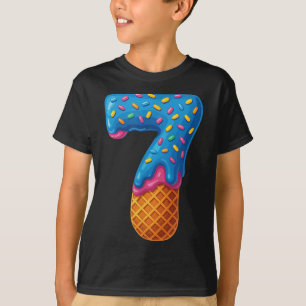Camiseta 67 Helado Goteo Meme Divertido Seis Siete Gen-alph