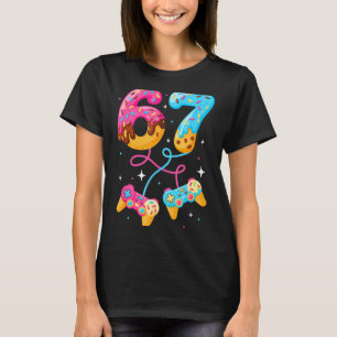 Camiseta 67 Helado Goteo Meme Jugador Seis Siete Gen Alfa S