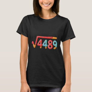 Camiseta 67 Helado Goteo Meme Raíz Cuadrada 4489