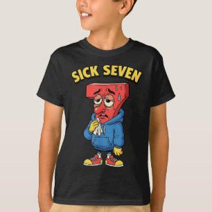 Camiseta 67 Hombres Mujeres Seis Siete Humor Meme Brainrot