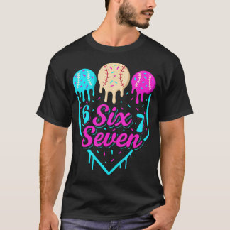 Camiseta 67 Ice Cream Baseball Drip Home Plate Six Seven 6
