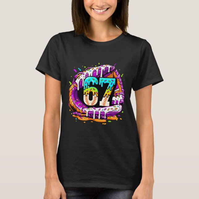 Camiseta 67 Ice Cream Drip Funny Six Seven Player 67th Birt (Anverso)