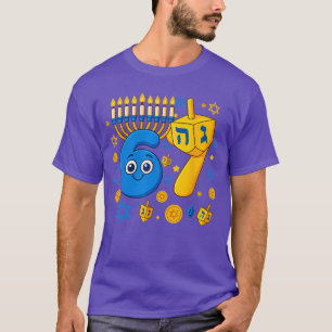 Camiseta 67 Janucá divertido judío Chanuká 67 Menorá Dreid