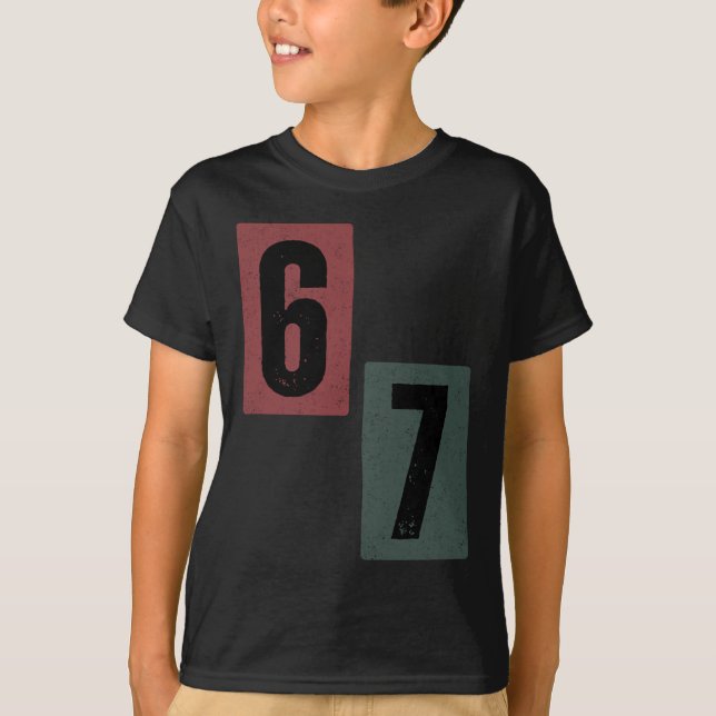 Camiseta 67 Meme 1  (Anverso)
