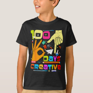 Camiseta 67 Meme 100 Días De Escuela Niños Creativos Maestr