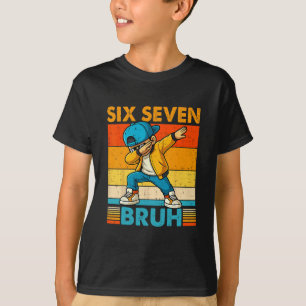 Camiseta 67 Meme 6 7 Chicos haciendo Dabbing Seis Siete Bru