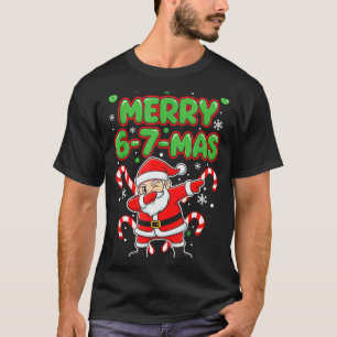 Camiseta 67 Meme Alfa Gen Argot Alegre 6-7-mas Santa Cristo