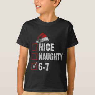 Camiseta 67 Meme Bonito Travieso 67 Navidades Divertidas Ch