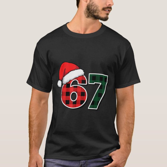 Camiseta 67 Meme Christmas Six Seven  (Anverso)