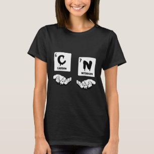 Camiseta 67 Meme Ciencia Química Friki Tabla Periódica Humo