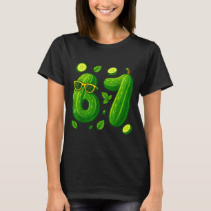 Camiseta 67 Meme Ckle Divertido Seis Siete Cuber 6 7 Gen Al