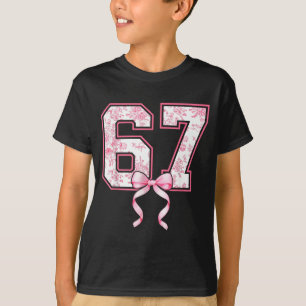 Camiseta 67 Meme Coqueta Toile Nk Lazo Divertido Seis Siete